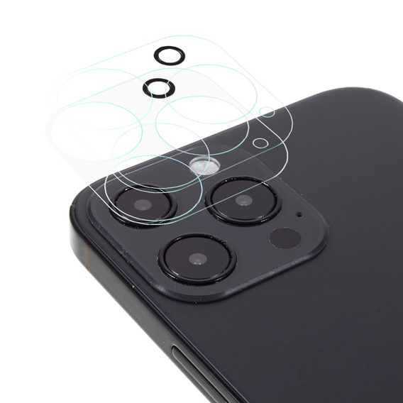 2x ERBORD edzett üveg a kamera számára, hogy iPhone 13 Pro