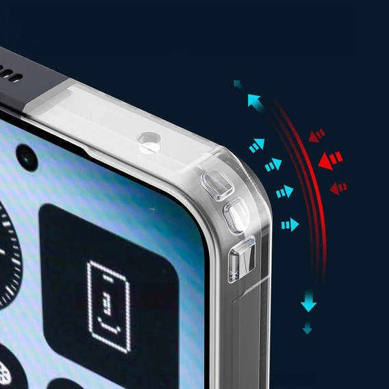 Telefontok a Nothing Phone 3 5G, AntiDrop Hybrid, fekete
