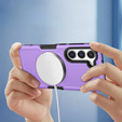 Telefontok a Samsung Galaxy S23 Plus, Protective MagSafe, lila
