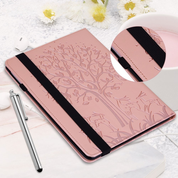 Flap tok Huawei MatePad SE 10.4, tree, rózsaszín rose gold