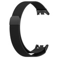 Milánói karkötő szíj tokkal a Xiaomi Smart Band 10 / 9 / 8, fekete