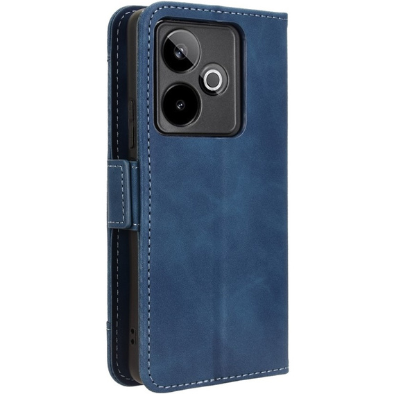 Pattintható tok a Realme GT 7 / 7T, Card Slot, sötétkék