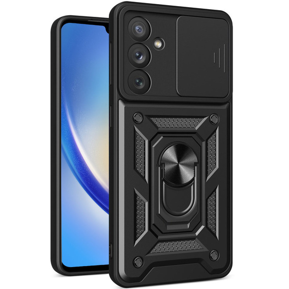 Telefontok a Samsung Galaxy M34, CamShield Slide, fekete