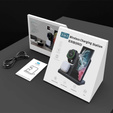 3 az 1-ben vezeték nélküli indukciós gyorstöltő QI Samsung S25 S24 S23 Galaxy Watch Buds állomás, fekete