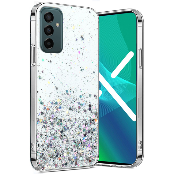 Telefontok a Samsung Galaxy M23 5G / M13, Glittery, átlátszó