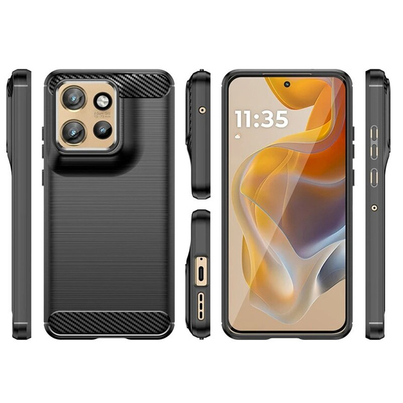 Telefontok a Motorola Edge 50 Neo / Motorola ThinkPhone 25, Carbon, fekete