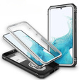 Telefontok a Samsung Galaxy S23, CamShield Slide, CamShield Slide, Fehér / fekete
