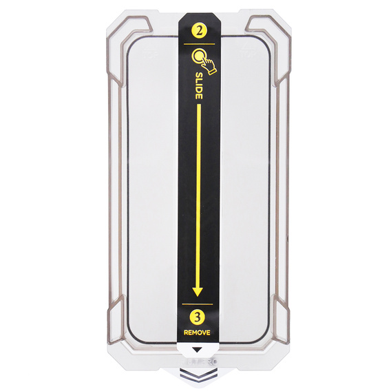 2x edzett üveg iPhone 16e / 14 / 13 / 13 Pro, ERBORD Easy App Full Screen Protector