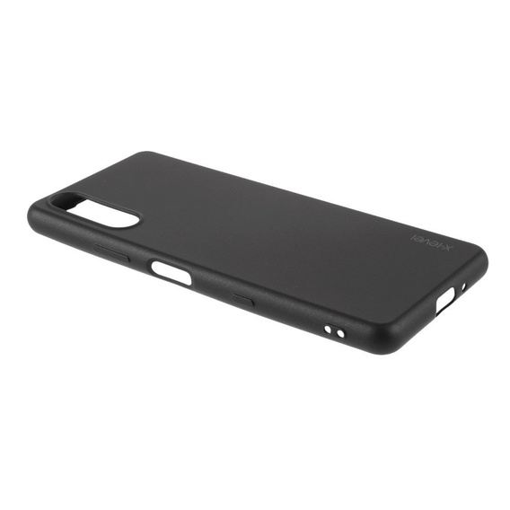 Telefontok a Sony Xperia 10 III, Silicone Lite, fekete