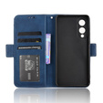 Pattintható tok a Samsung Galaxy S25 Edge, Card Slot, sötétkék
