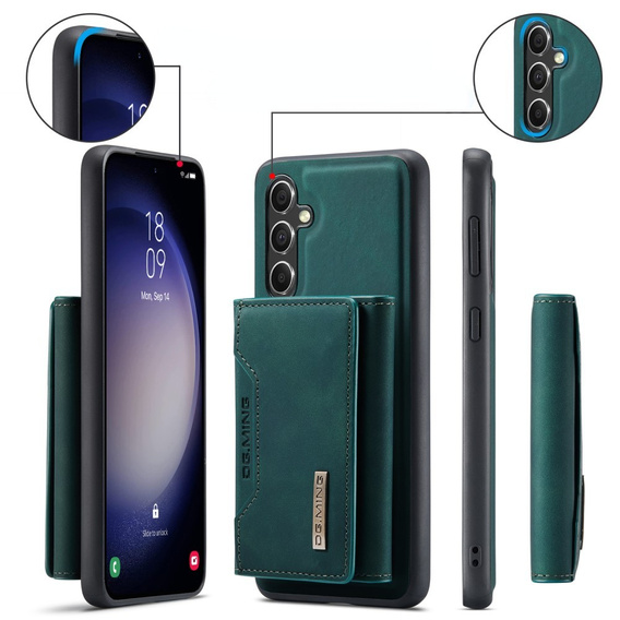 Telefontok a Samsung Galaxy A56 5G, DG.MING 2in1, zöld