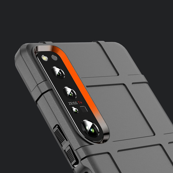 Telefontok a Sony Xperia 1 IV, Rugged Shield, fekete