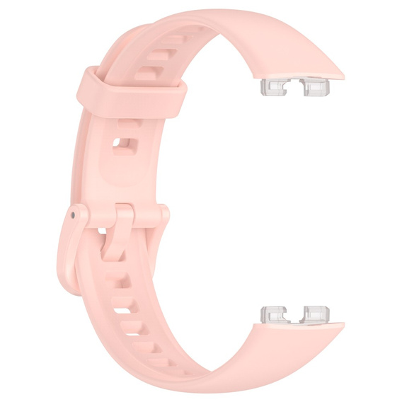 Silikonowy Gumowy Pasek do Huawei Band 8, różowy
