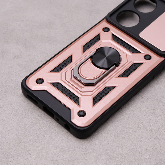 Telefontok a Oppo A98 5G, CamShield Slide, rózsaszín rose gold