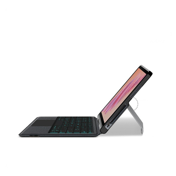 Tok + billentyűzet Lenovo Tab Plus, fekete