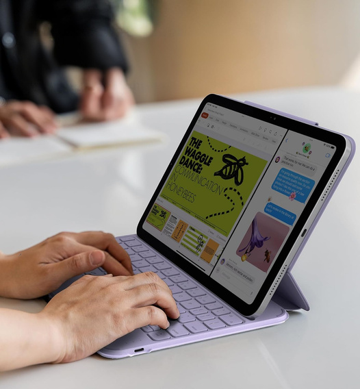 Dexnor billentyűzet tok iPad 11" 2025 A16 (11. generáció) / iPad 10,9" 2022 (10. generáció) készülékekhez