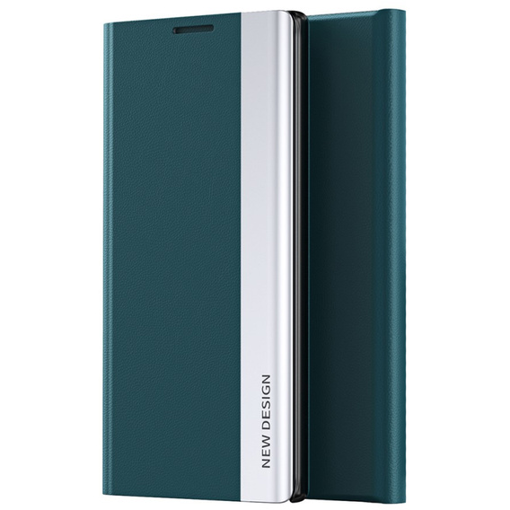 Pattintható tok a Samsung Galaxy S23 Plus, Side Magnetic, zöld