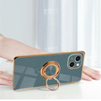 Telefontok a iPhone 14 Plus, Electro Ring, szürke
