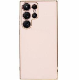 Tojás Samsung Galaxy S24 Ultra, Glamour CamShield, rózsaszín