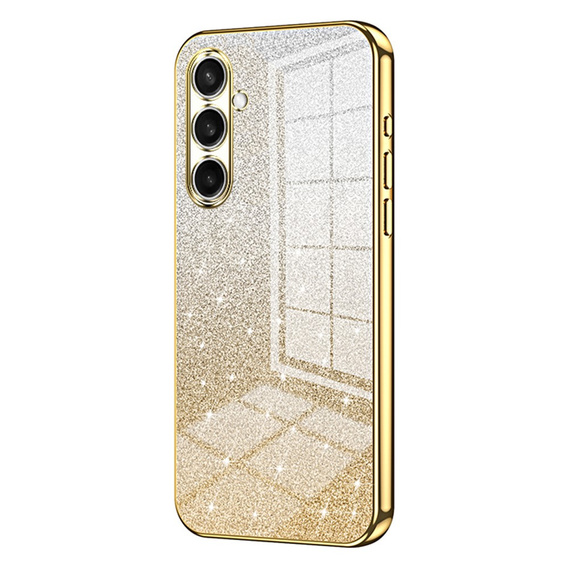 Glitter tok CamShield Samsung Galaxy A57 5G készülékhez, arany