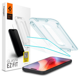 Spigen edzett üveg iPhone 17 / 17 Pro / 16 Pro készülékhez, Glas.TR EZ Fit (2 db)