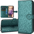 Flap tok Infinix Hot 40i, Wallet Rhombus, zöld