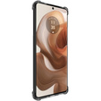 IMAK Telefontok a Motorola Edge 50 Ultra, Dropproof, átlátszó / fekete
