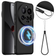 Telefontok a Xiaomi 15 Ultra, Silicone MagSafe, fekete