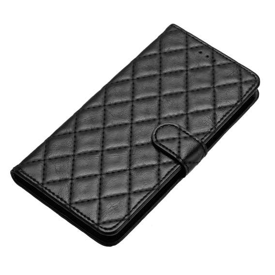 Pattintható tok a Oppo A38 4G / Oppo A18 4G, Wallet, BINFEN COLOR, fekete