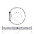 Gyémánt karkötő a Xiaomi Smart Band 8 Pro, Ezüst