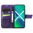 Pattintható tok a Samsung Galaxy A13 4G, Butterfly, lila