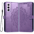 Pattintható tok a Oppo Reno 12, Mandala, lila