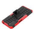 Telefontok a Motorola Moto G22, Tire Armor, piros