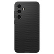A Spigen tok Samsung Galaxy S24 FE, Liquid Air, fekete + 9H edzett üveghez