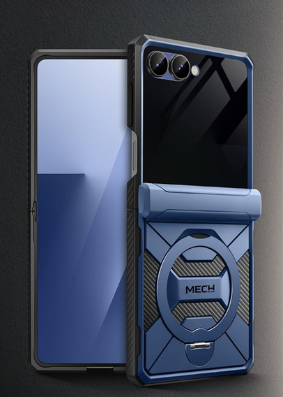 Tongate MECH tok MagSafe-val a Samsung Galaxy Z Flip7 FE / Z Flip6 készülékhez, zöld színű