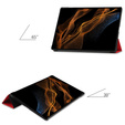 Tok Samsung Galaxy Tab S9 Ultra, Smartcase, piros