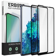 2x edzett üveg a Samsung Galaxy S20 FE, ERBORD 3D teljes képernyő
