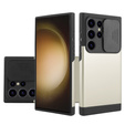 Telefontok a Samsung Galaxy S24 Ultra, ERBORD MagProtect Slide Camera, arany