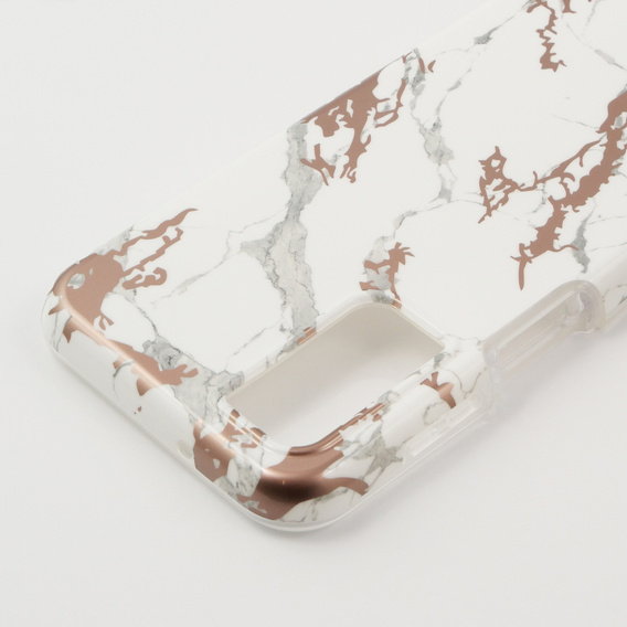 Telefontok a Samsung Galaxy A14 4G/5G, Suritch Full Body Marble, fehér