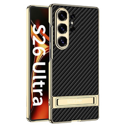 Electro Frame bőr tok állvánnyal Samsung Galaxy S26 Ultra készülékhez