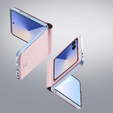 Tok Dux Ducis Samsung Galaxy Z Flip7 5G, Bril, rózsaszín