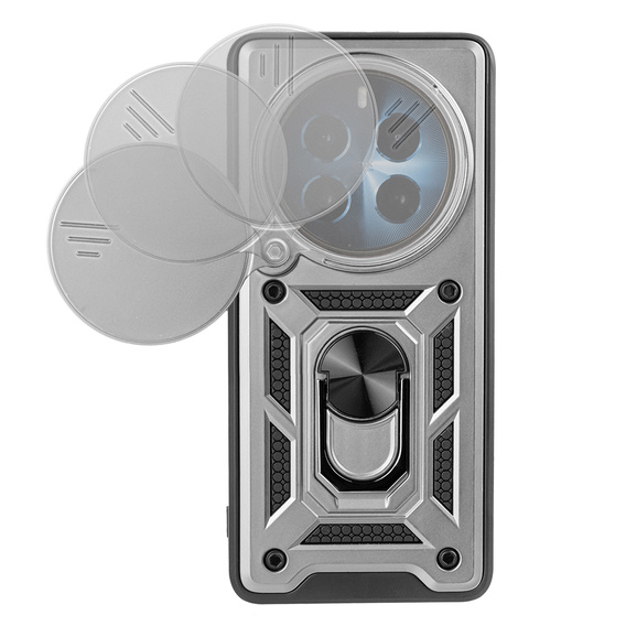 Telefontok a Realme 12 Pro 5G / 12 Pro+ 5G, CamShield Slide, ezüst