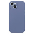 Telefontok a iPhone 15, Silicone Lite, levendula