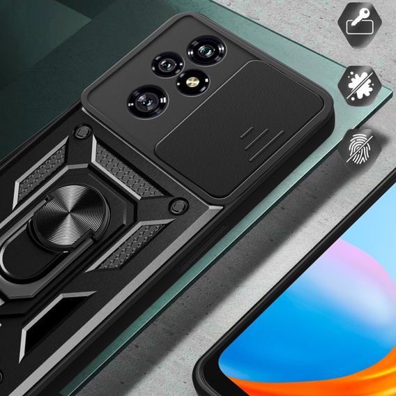 Telefontok a Honor 200 Pro 5G, CamShield Slide, fekete