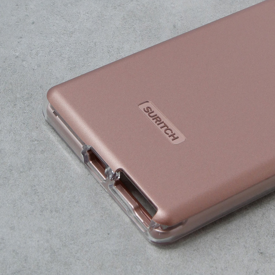 Telefontok a Samsung Galaxy S23 Ultra, Suritch Full Body, rózsaszín rose gold