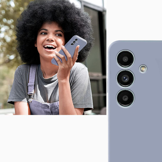 Telefontok a Samsung Galaxy A04S / A13 5G, Silicone Lite, levendula