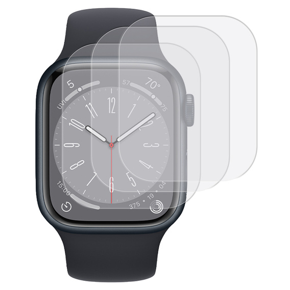 3x ERBORD hidrogél fólia Apple Watch 7/8 45mm