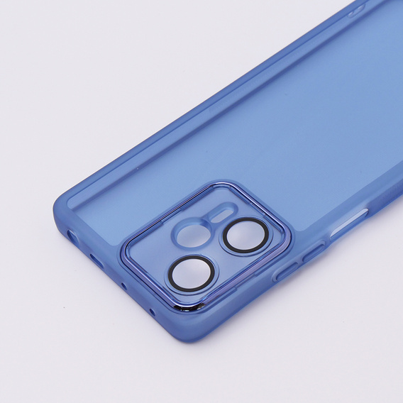 Telefontok a Xiaomi Poco F5, Fusion Hybrid, átlátszó / kék
