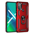 Páncélozott telefontok a Motorola Moto G50, Nox Case Ring, piros