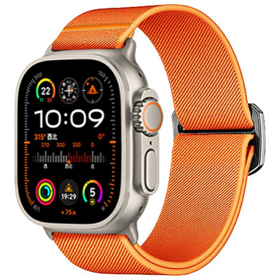 Nylon szíj Apple Watch 1/2/3/4/4/5/6/7/8/9/SE/Ultra/Ultra 2 42/44/45/49mm-es órához